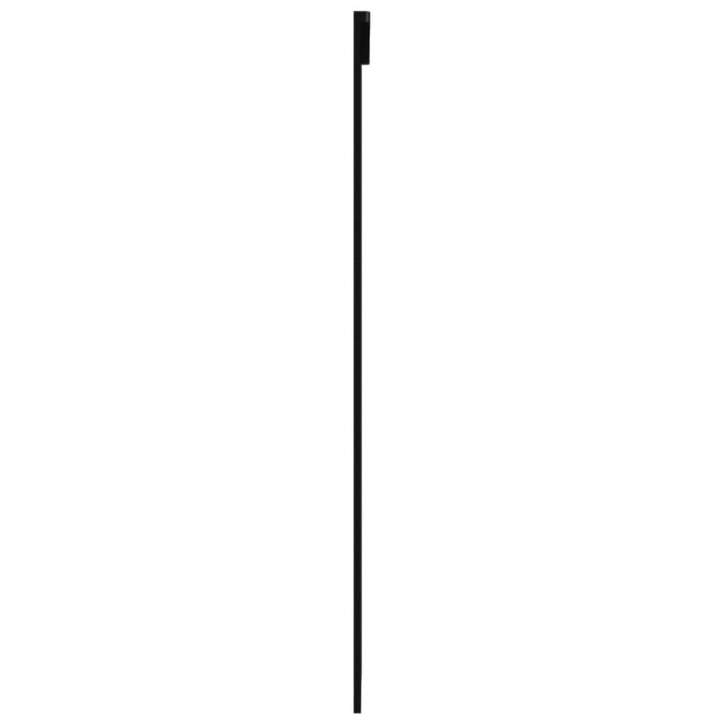 Foto 6 pulgar | Puerta Corredera Vidaxl De Vidrio Y Aluminio Negro De 76 X 205 Cm Con Tope Suave - Venta Internacional.