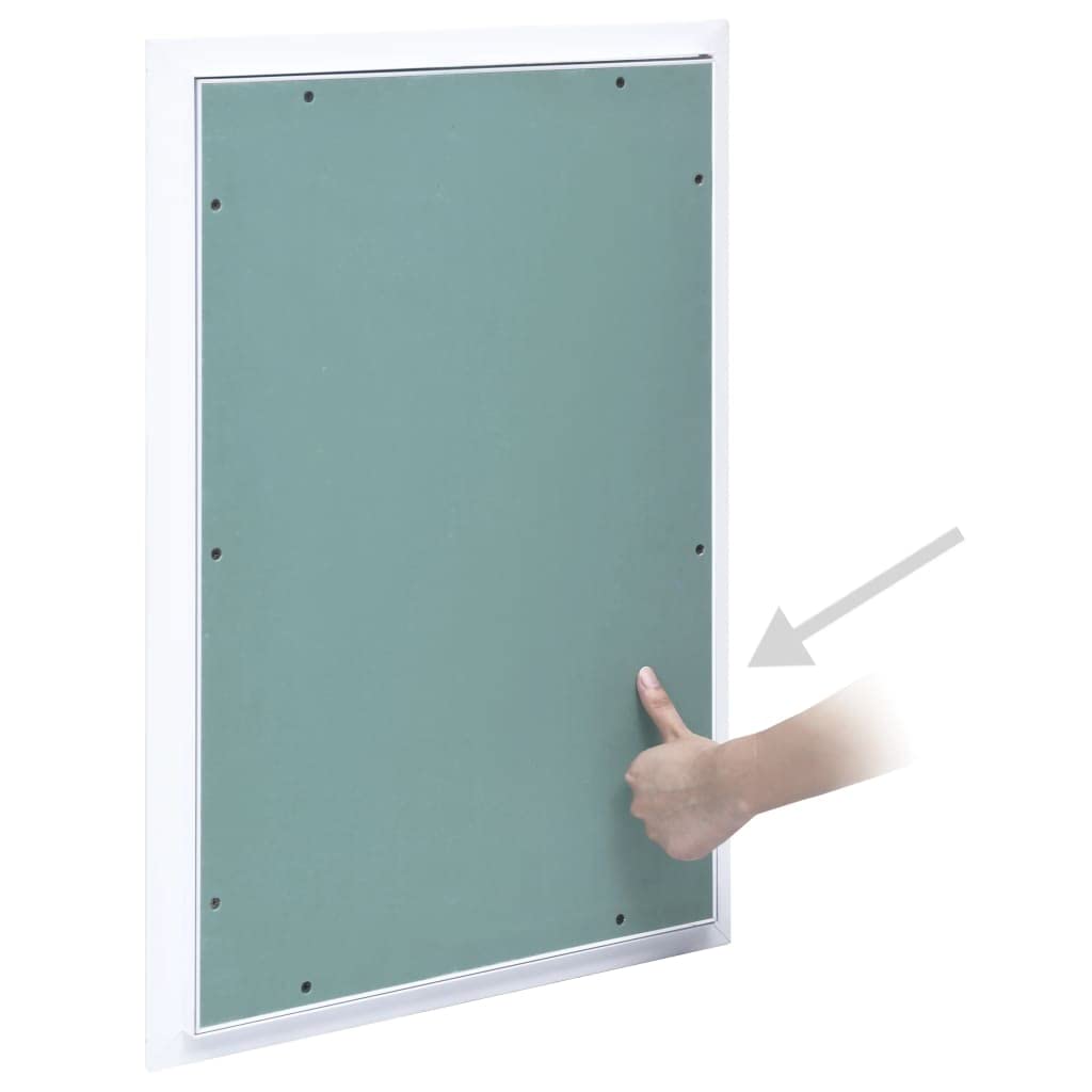 Foto 2 | Panel De Acceso Vidaxl Con Marco De Aluminio  Placa De Yeso 40x60 Cm - Venta Internacional.
