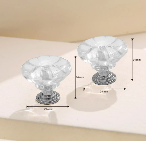 Foto 3 pulgar | Xtellar 30pcs Tiradores De Cajón De Lujo - Pomos De Cristal Elegantes Para Mobiliario - 30mm
