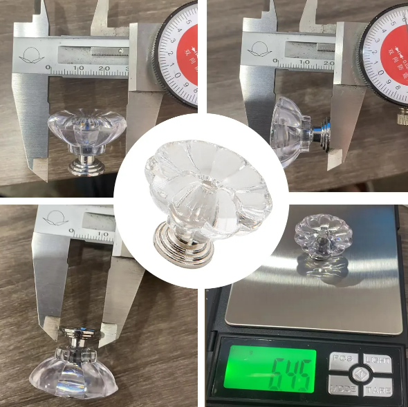 Foto 4 pulgar | Xtellar 30pcs Tiradores De Cajón De Lujo - Pomos De Cristal Elegantes Para Mobiliario - 30mm