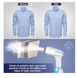 Foto 4 | Plancha de Vapor Wünd Portátil Azul