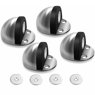 Foto 1 | Protector De Pared 4 Topes Magnéticos Con Imán P/ Puerta Eo Safe Imports Esi-15520 Negro