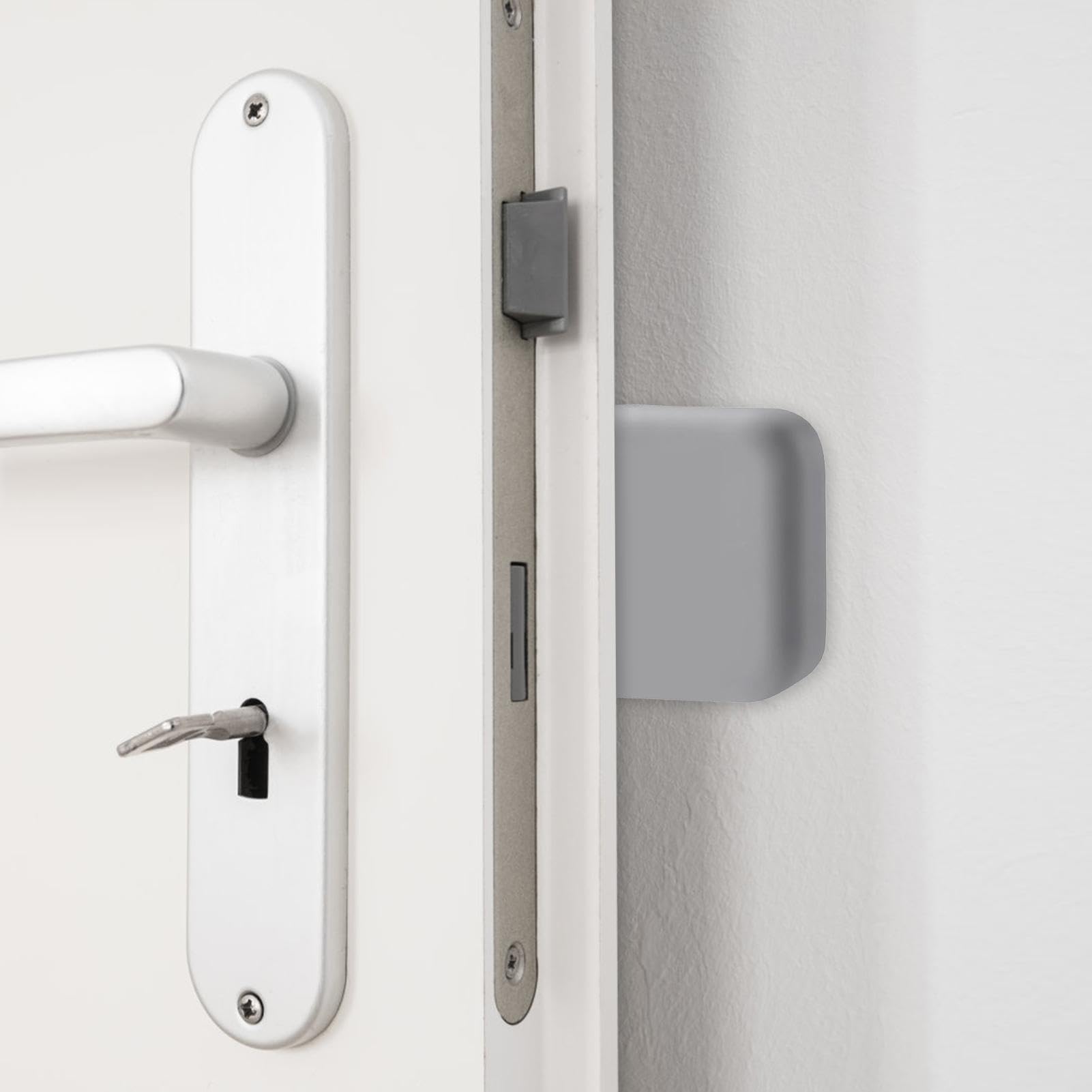 Foto 7 pulgar | Protectores de Pared para Puertas y Parachoques Adhesivo de Silicona Gris - Venta Internacional