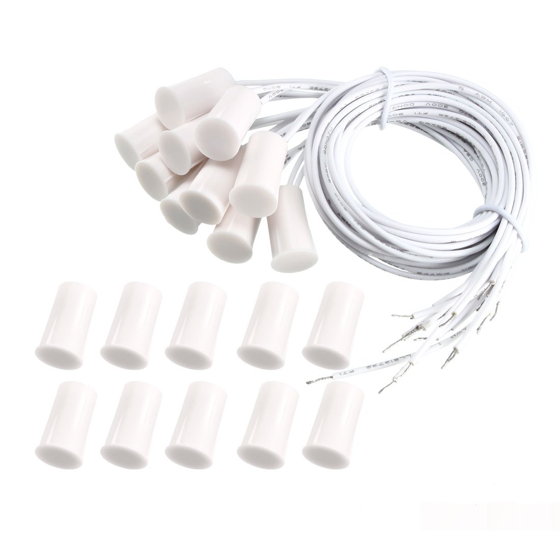 Foto 2 pulgar | Interruptor de Puerta Magnético Uxcell Rc-33 Blanco 10 Unidades - Venta Internacional