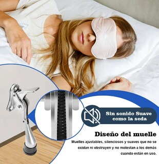 Foto 4 | Xtellar Prestigio Pack De 2 Topes Para Puertas Con Diseño De Pedal Antiderrapante Y Multifuncional