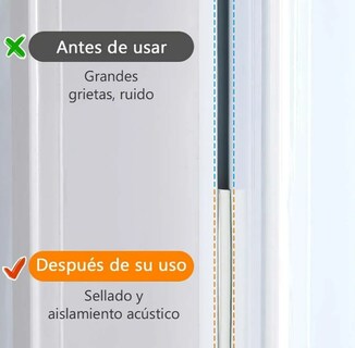 Foto 3 | Xtellar Burlete Adhesivo 30m: Aislante Favorecedor Contra Viento Para Puertas Y Ventanas