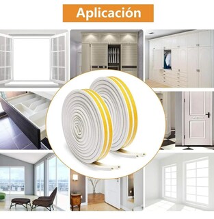 Foto 4 | Xtellar Burlete Adhesivo 30m: Aislante Favorecedor Contra Viento Para Puertas Y Ventanas