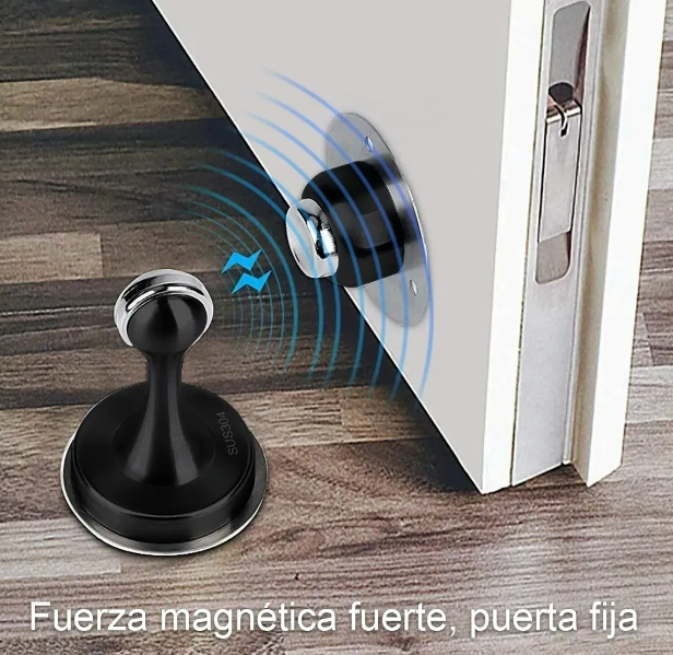 Foto 3 pulgar | Tope Magnético para Puertas Xtellar de Acero Inoxidable 2 Piezas