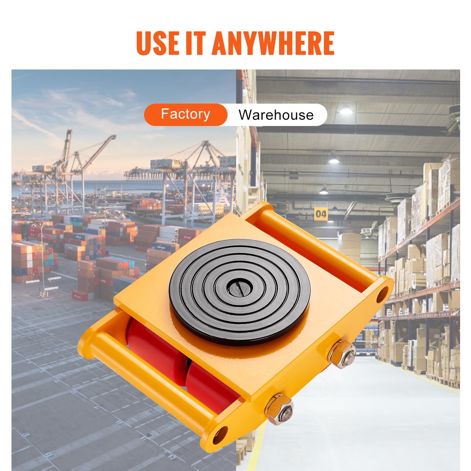 Foto 6 | Transportador De Maquinaria Industrial Machinery Skate Dolly Vevor 8t - Venta Internacional.
