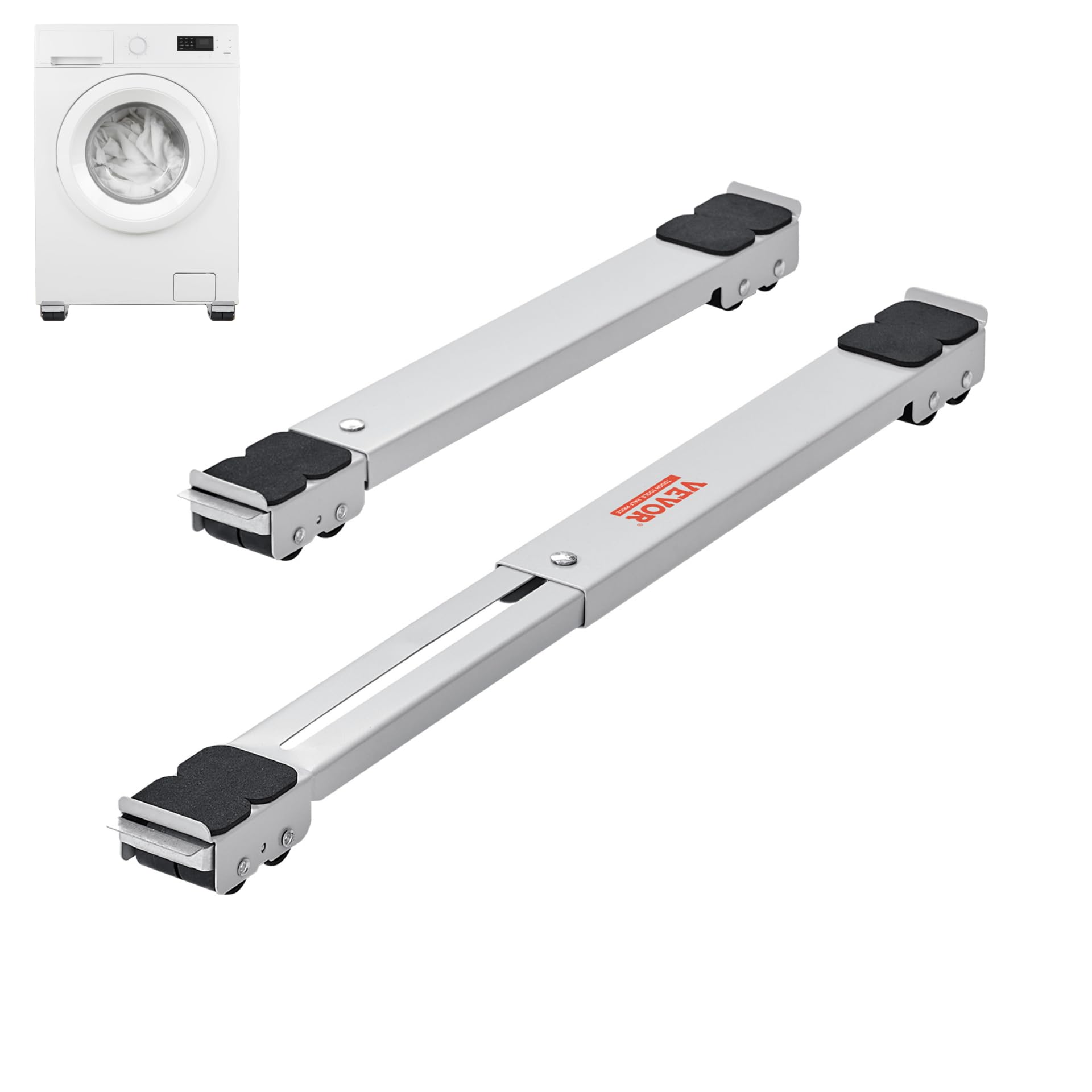 Foto 1 | Appliance Rollers Vevor Heavy Duty Mobile Base Blanca - Venta Internacional.