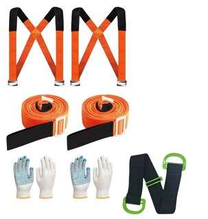 Foto 1 | Xtellar Sistema De Correas Para Mover Muebles Robusto Y Ajustable Con Guantes Incluidos