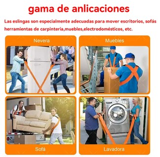 Foto 4 | Xtellar Sistema De Correas Para Mover Muebles Robusto Y Ajustable Con Guantes Incluidos