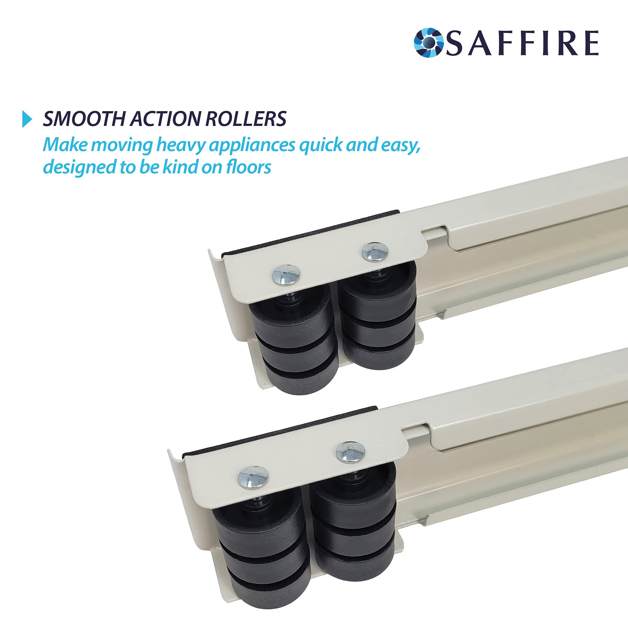 Foto 3 pulgar | Rodillos Para Electrodomésticos Saffire Heavy Duty  Ajustables  250 Kg - Venta Internacional.