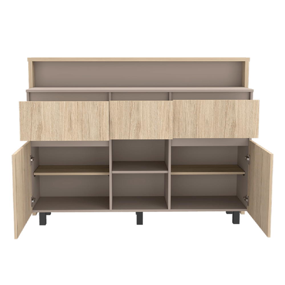 Barra Auxiliar Excelsior Kiara Beige Madera MDP