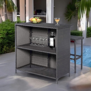 Foto 2 | Juego de Bar Ilios Innova Gris con 3 Piezas
