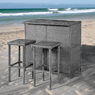 Foto 4 | Juego de Bar Ilios Innova Gris con 3 Piezas