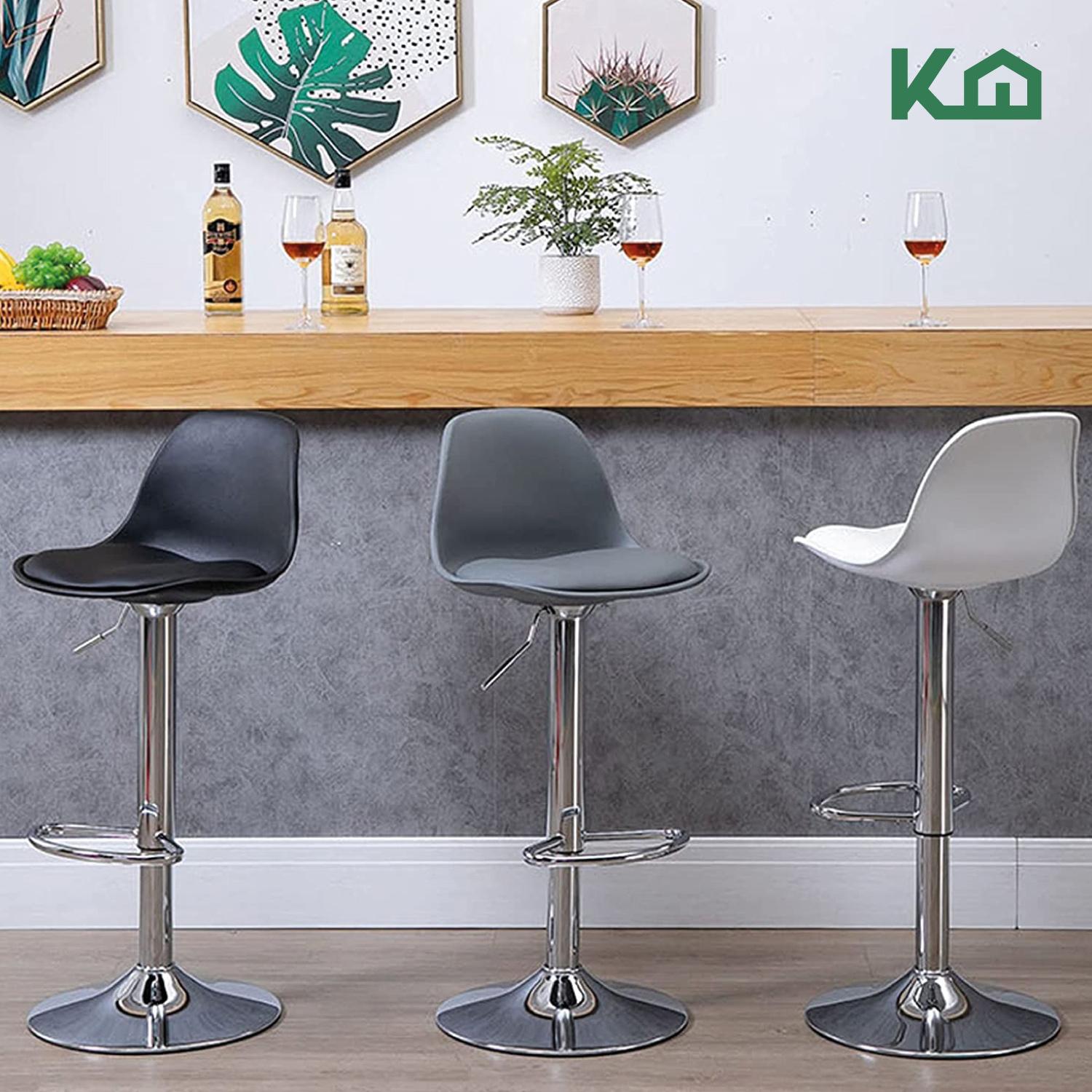Foto 7 | Sillas Altas KingsHouse COMBO-KH-120 color Blanco 5 Piezas