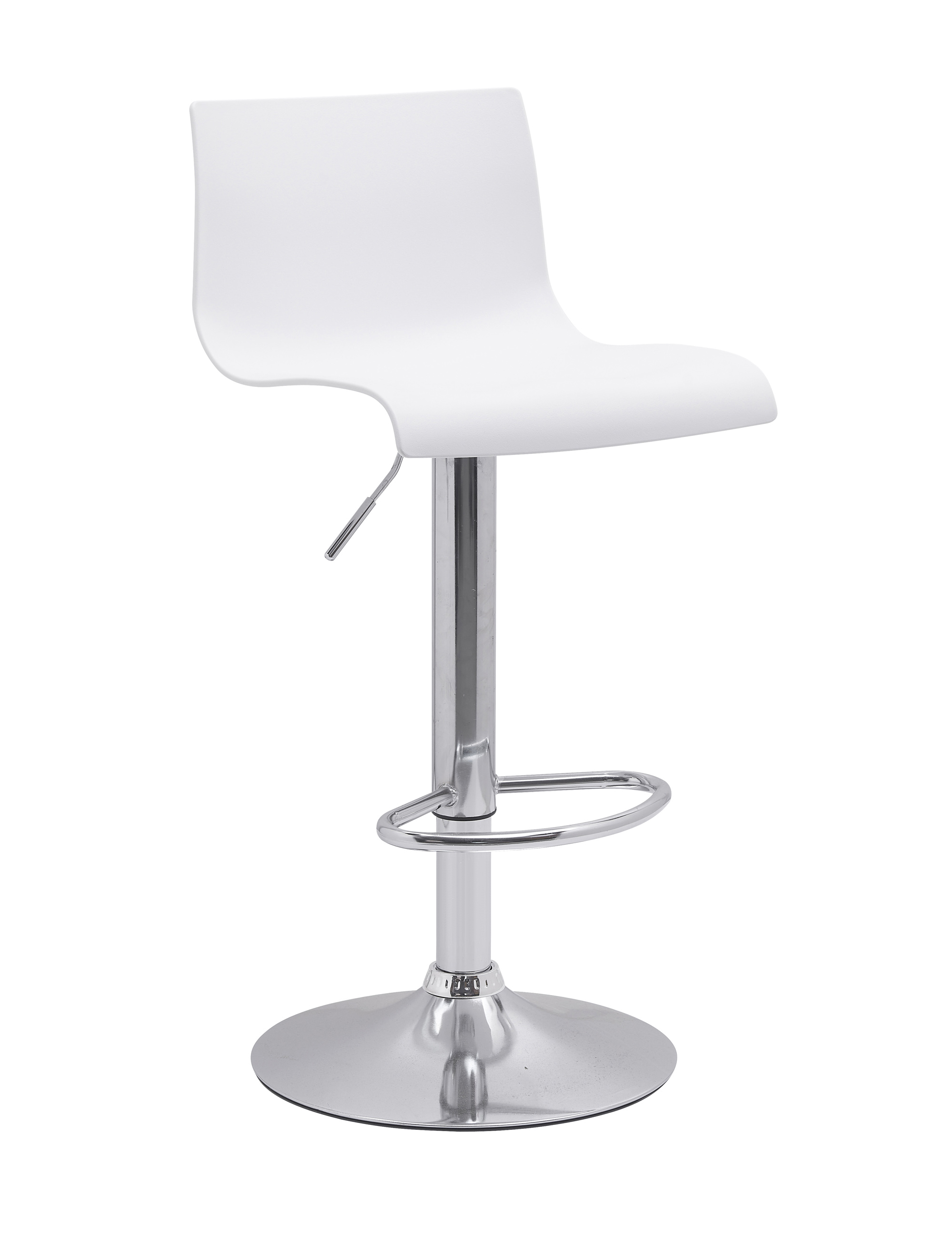Foto 1 | Banco Alto Giratorio con Respaldo Eke Life Home 1652 Blanco