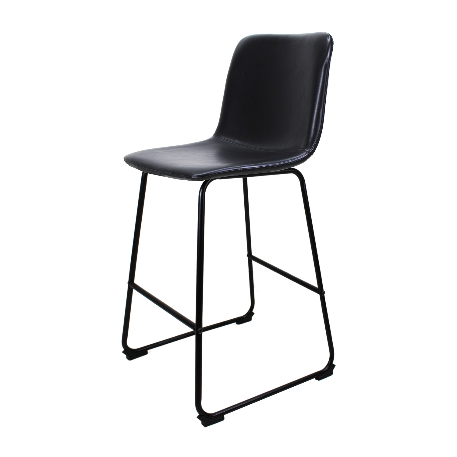 Foto 5 | Set de 2 Bancos Phoenix Mundo In 65cm Tapizado Pu Acero color Negro