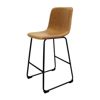Foto 5 | Set de 2 Bancos Phoenix Mundo In 65cm Tapizado Pu Acero color Café