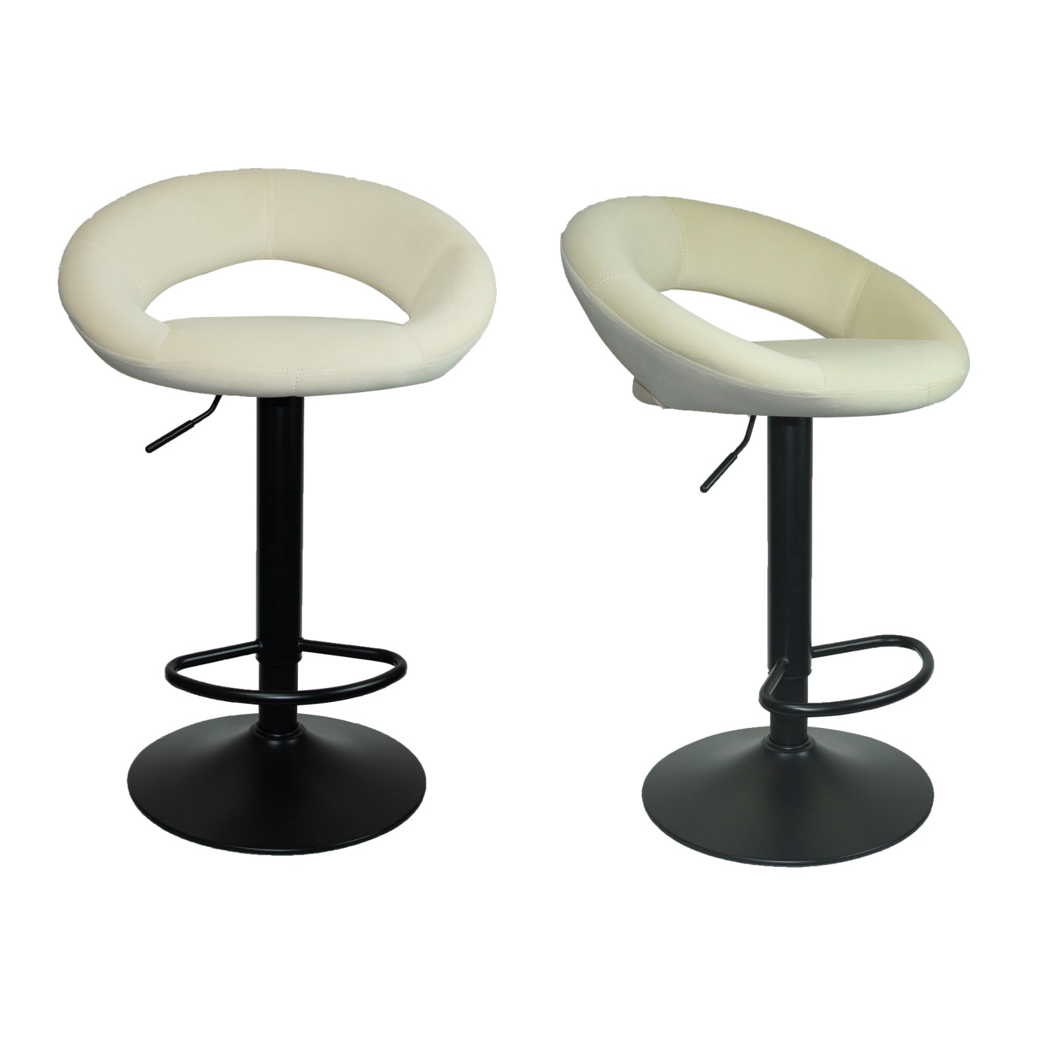 Foto 2 pulgar | Banco Eke Life Home Velvet Base Negra 2 Piezas