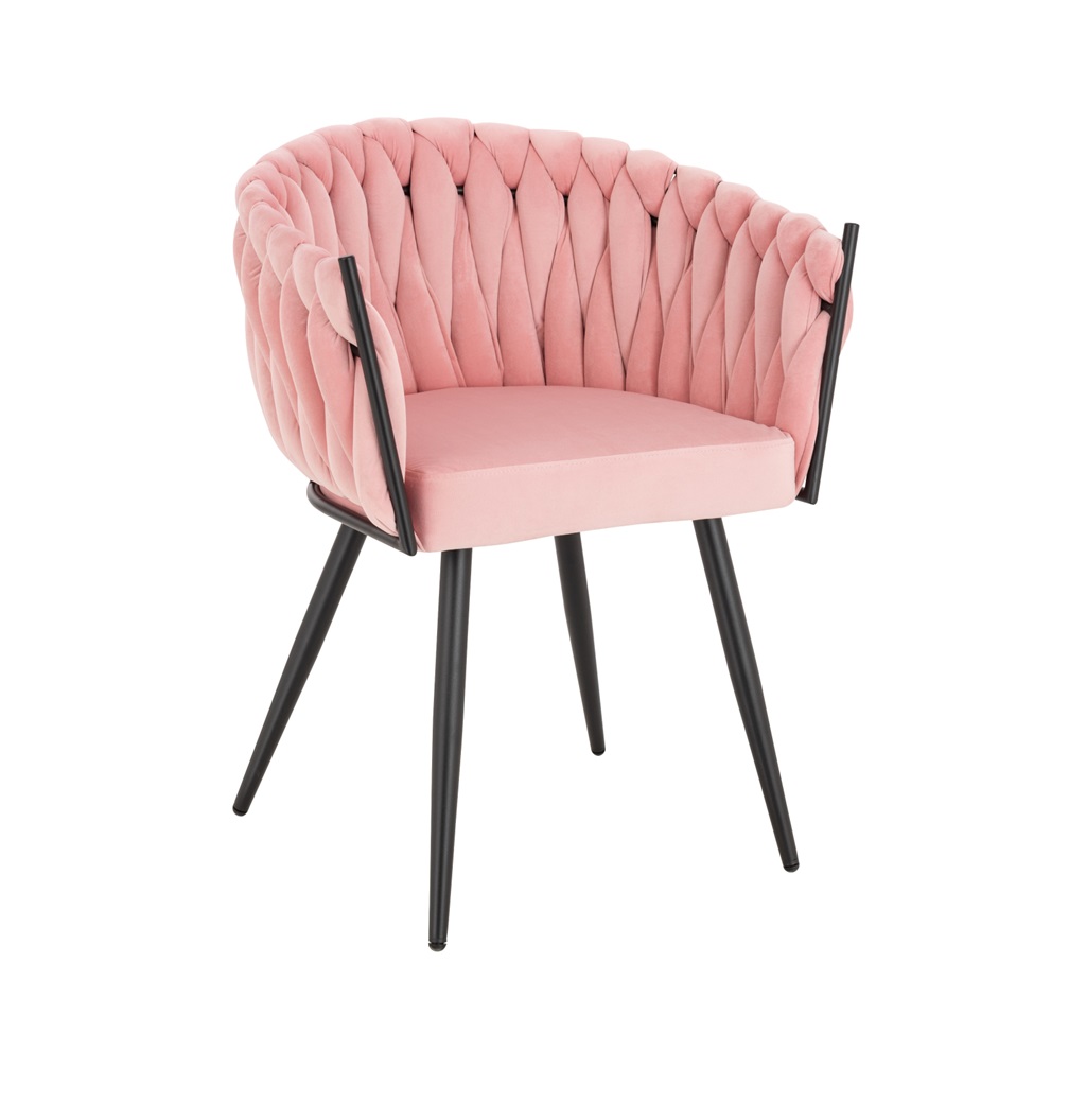 Foto 1 | Silla Euroluce El19172-1 Ch Rosa Terc Con Ruedas Giratoria