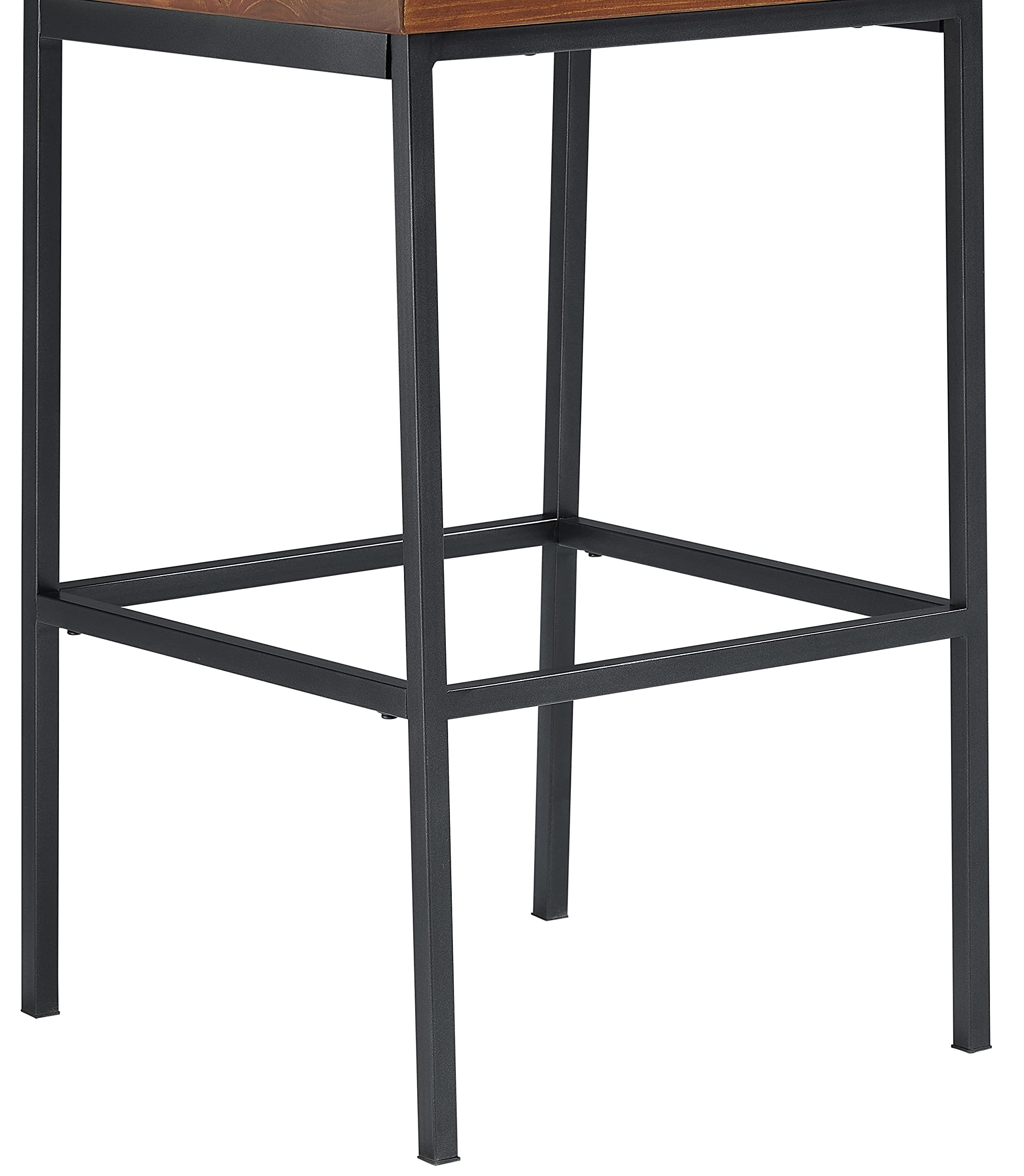 Foto 5 pulgar | Taburete De Bar Progressive Furniture Sawyer, Madera Y Metal, Color Marrón - Venta Internacional.