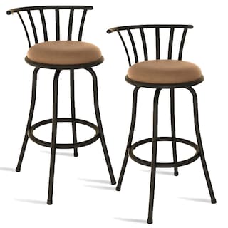 Foto 1 | Juego de 2 Bancos de Bar Furniturer Pistil Café