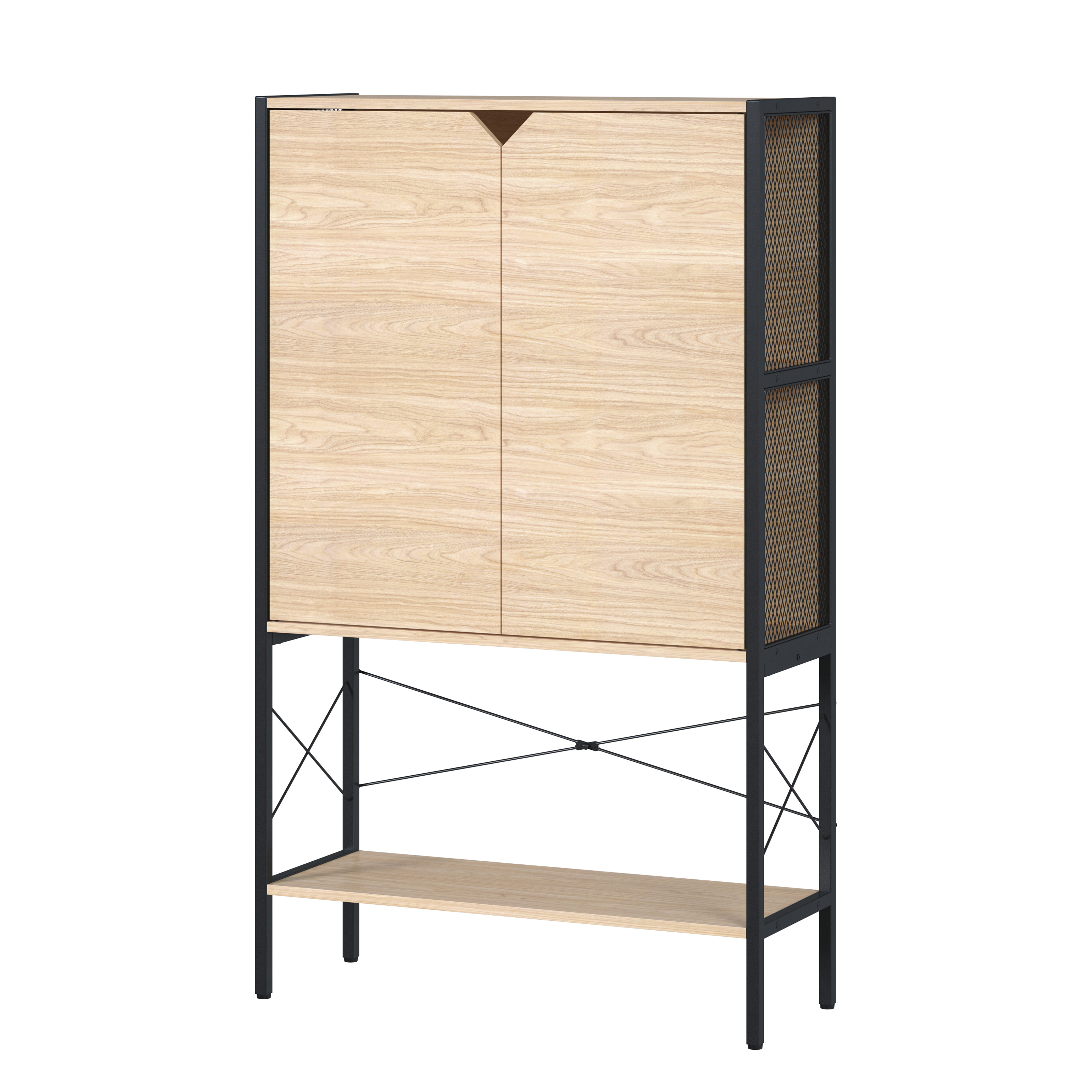 Estantería Vitrinas Y Credenza De Multiuso Para Organización Y Almacenamiento Para Hogar Y Oficina