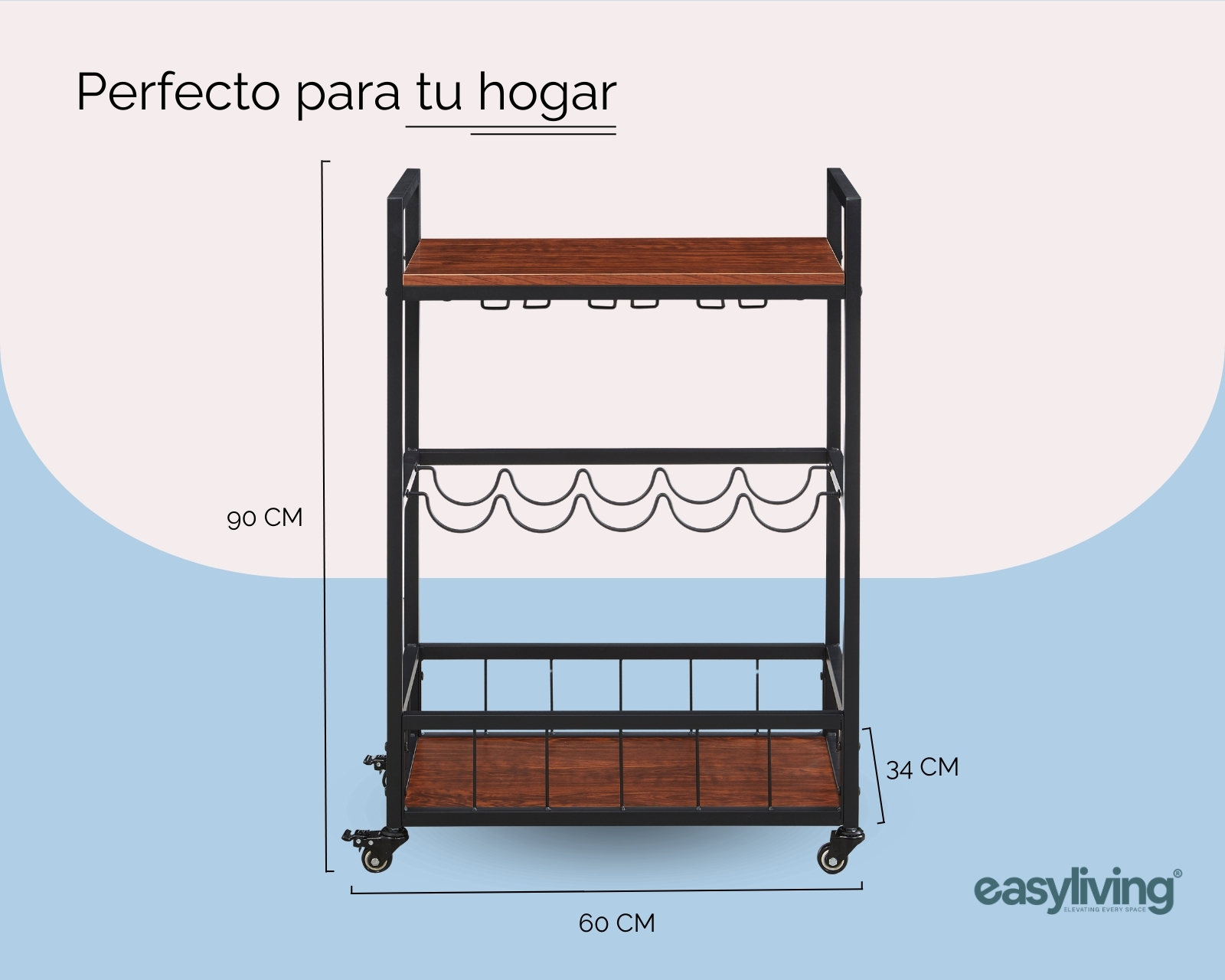 Foto 5 | Carrito de bar spritz