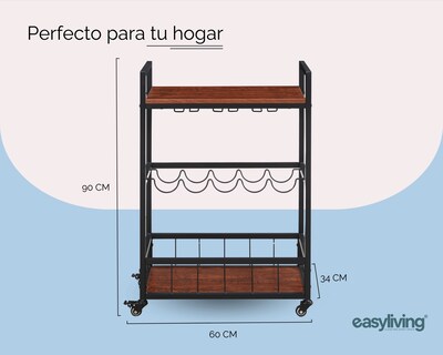 Foto 5 | Carrito de bar spritz