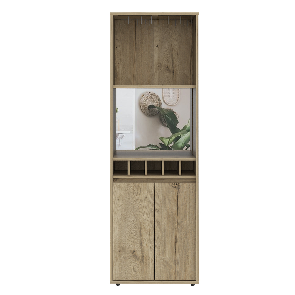 Foto 2 pulgar | Mueble Bar Excelsior Prana color Beige