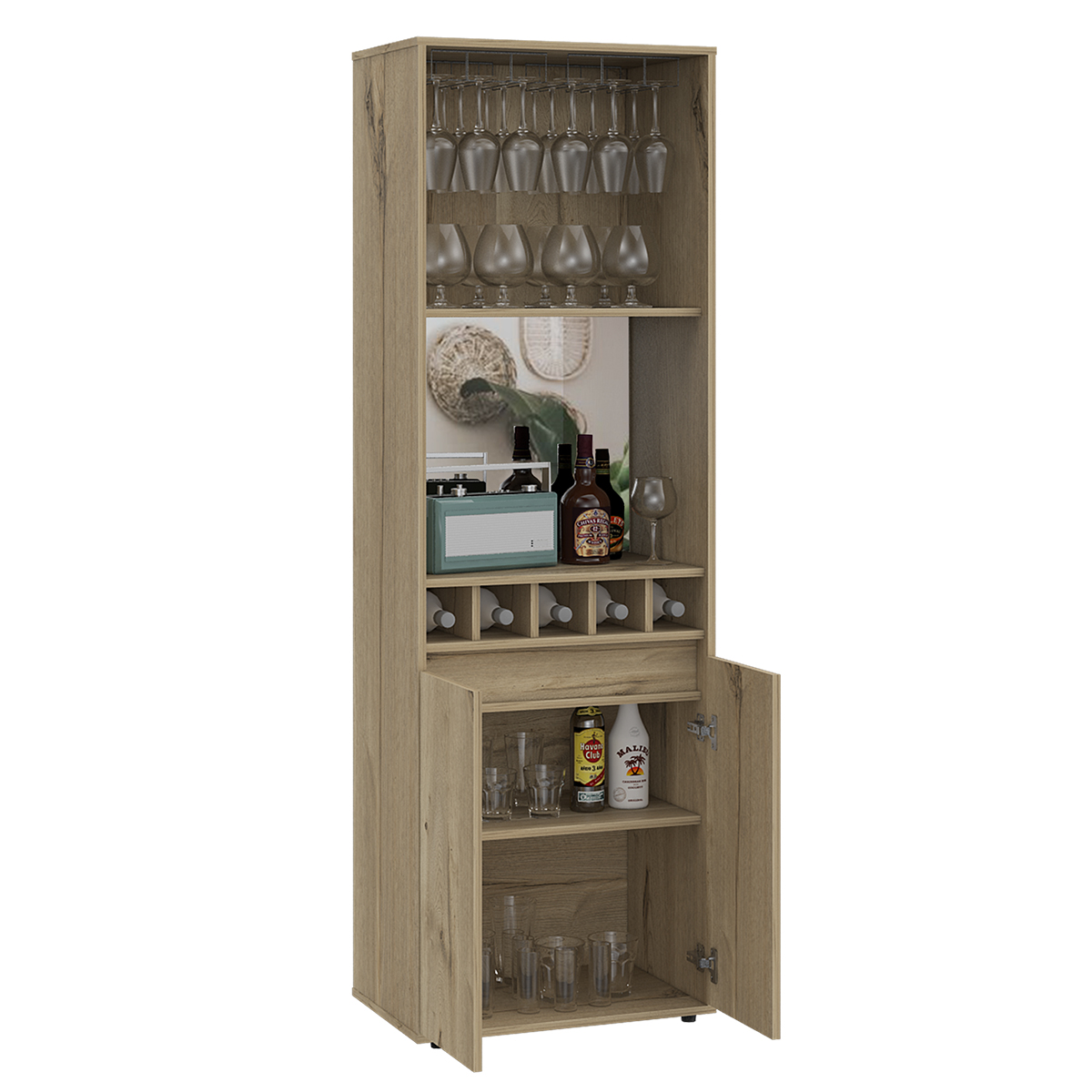 Foto 5 pulgar | Mueble Bar Excelsior Prana color Beige