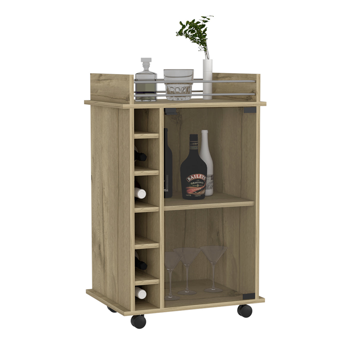Foto 7 pulgar | Mueble Bar Dukat, Color Duna