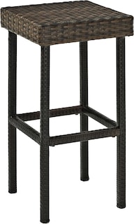 Foto 2 | Taburetes De Bar Para Exteriores Crosley Furniture Palm Harbor Brown, Juego De 2 - Venta Internacional.