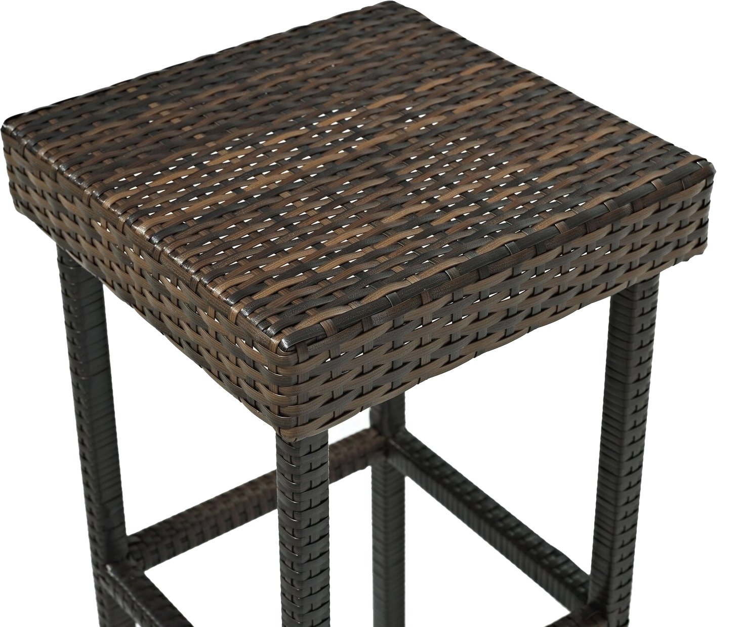 Foto 3 | Taburetes De Bar Para Exteriores Crosley Furniture Palm Harbor Brown, Juego De 2 - Venta Internacional.