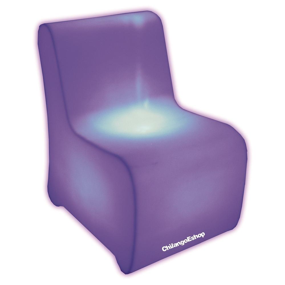 Foto 2 pulgar | Puff Sillon Led Iluminado Tipo H Sala Lounge Neonmania