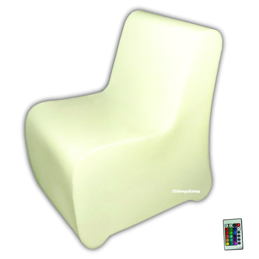 Foto 5 pulgar | Puff Sillon Led Iluminado Tipo H Sala Lounge Neonmania