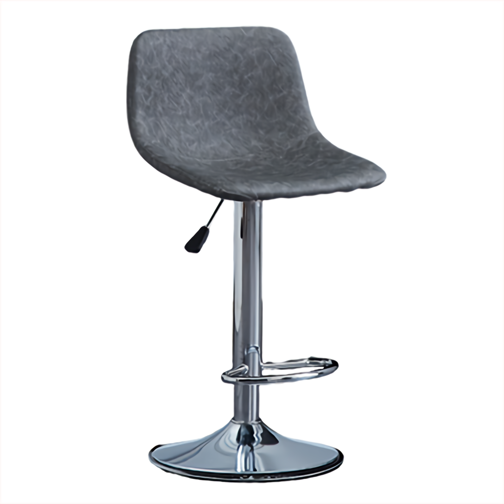 Foto 2 pulgar | Silla de Bar Minimalista Gris Ilios Innova
