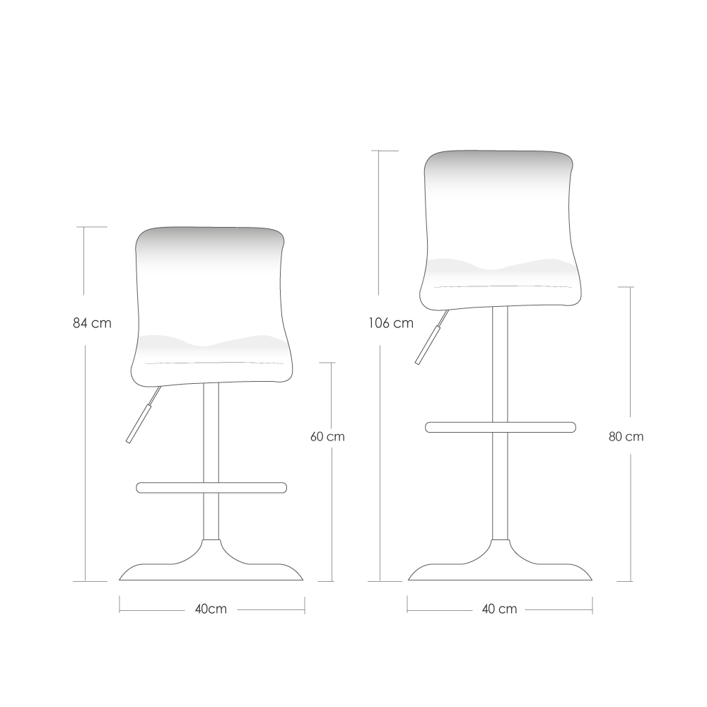 Foto 3 pulgar | Silla de Bar Minimalista Camel Ilios Innova