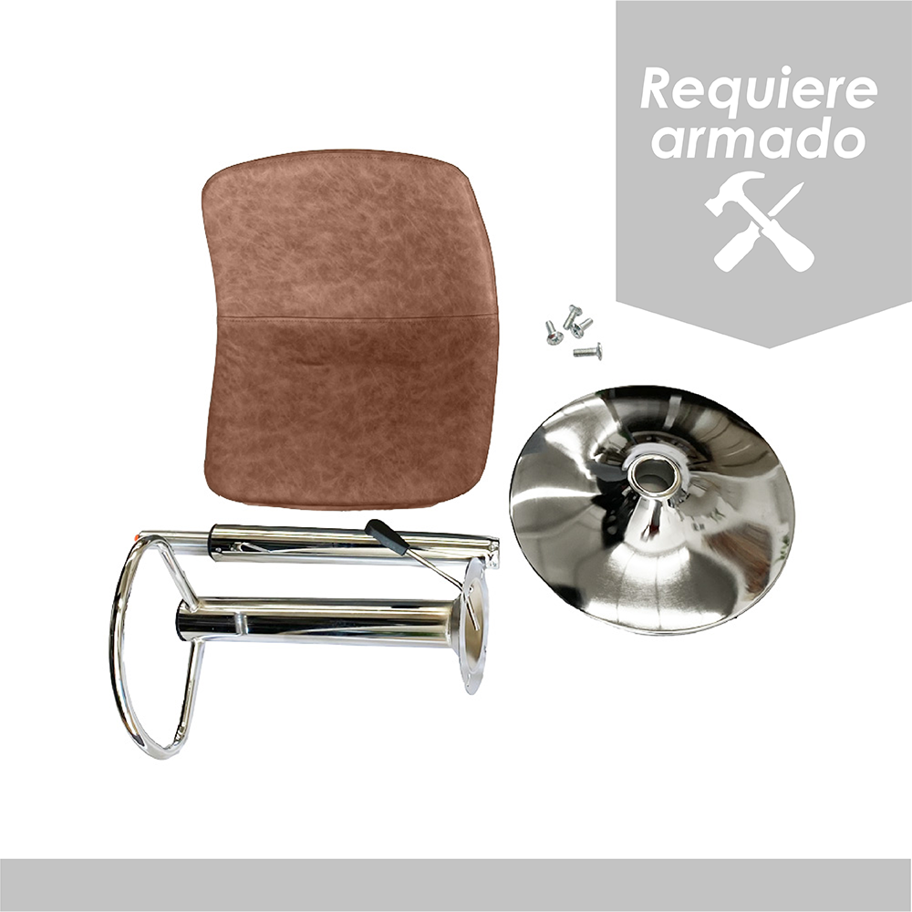 Foto 4 pulgar | Silla de Bar Minimalista Camel Ilios Innova
