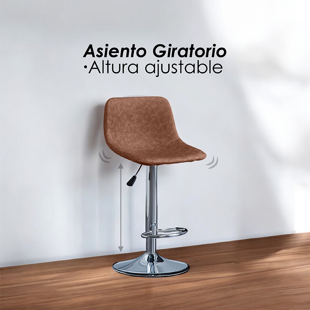 Foto 7 pulgar | Silla de Bar Minimalista Camel Ilios Innova