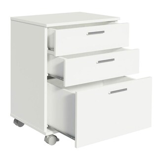 Foto 5 | Cajonera para Baño Madesa MDMU010002 Blanco con 3 Cajones y Ruedas