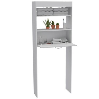Foto 4 | Mueble Ahorrador De Espacio, Color Blanco, Un Cajón