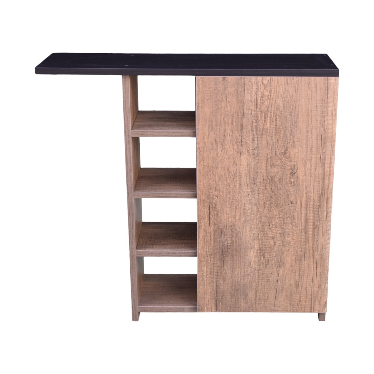 Foto 2 pulgar | Mueble para Baño Hogare Rustik Wood-cubierta Negro