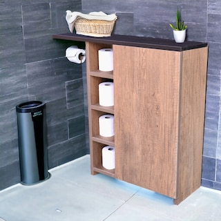 Foto 4 | Mueble para Baño Hogare Rustik Wood-cubierta Negro