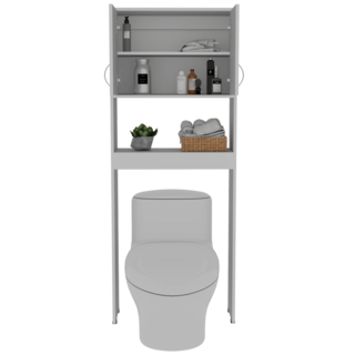 Foto 5 | Gabinete de Baño Apolis Blanco con 2 Puertas Batientes y Ahorro de Espacio