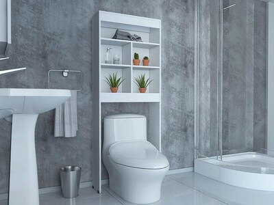 Foto 4 | Gabinete de Baño Babel Blanco X2 Virtual Muebles