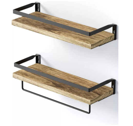 2 Repisas Flotante Madera Minimalista Wünd Muebles Hogar Decorar