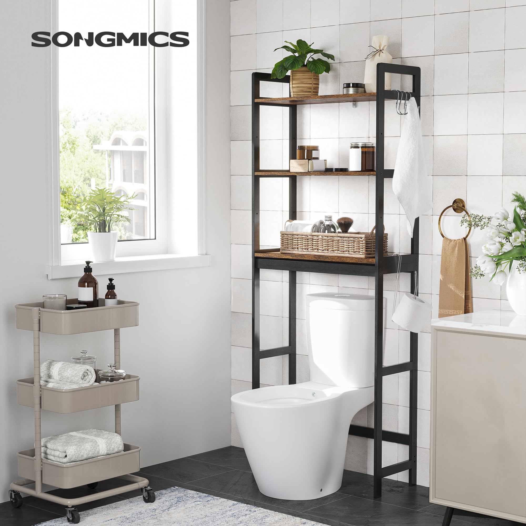 Foto 3 pulgar | Organizador de Baño Songmics de 3 Niveles